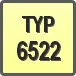 Piktogram - Typ: 6522